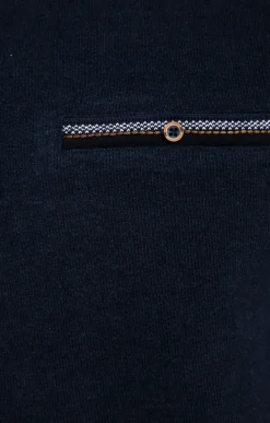 Polos & Tee-shirts<Armand Thiery Tee-shirt manches longues Rib chic - Bleu