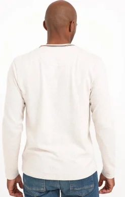 Polos & Tee-shirts<Armand Thiery Tee-shirt manches longues New Cote - Écru