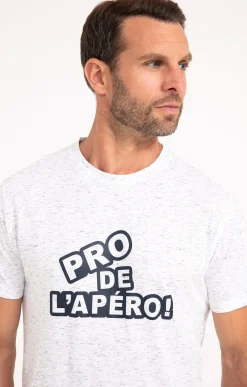 Polos & Tee-shirts<Armand Thiery Tee-shirt Pro de l'apéro - Blanc