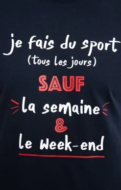Polos & Tee-shirts<Armand Thiery Tee-shirt Sportif - Marine