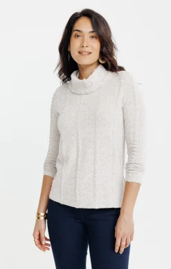 Tee-shirts<Armand Thiery Tee-shirt uni col boule - Taupe