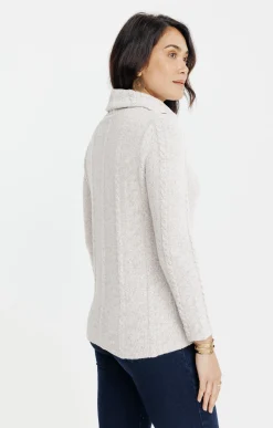 Tee-shirts<Armand Thiery Tee-shirt uni col boule - Taupe