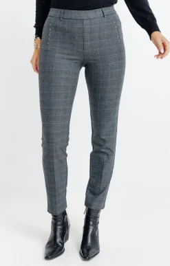 Pantalons<Armand Thiery TREGGING CITY DETAIL CLOUS - Anthracite