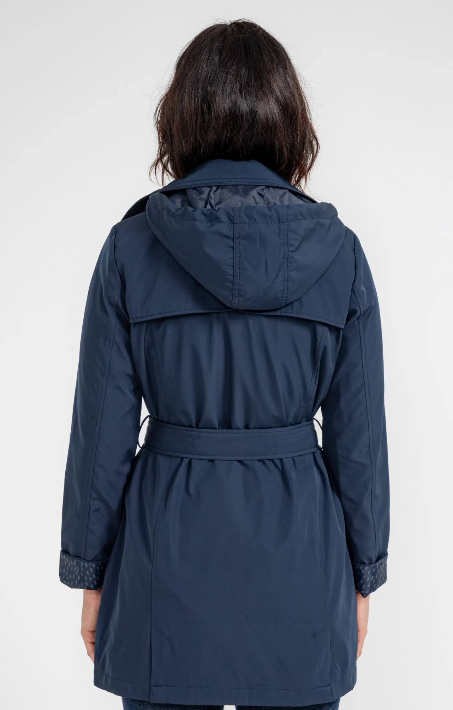 Impers & Parkas<Armand Thiery Trench avec double patte de boutonnage - Marine