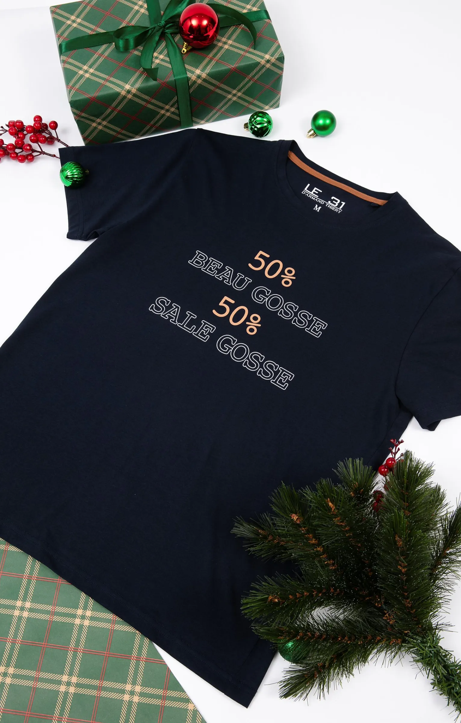 Polos & Tee-shirts<Armand Thiery TS BEAU GOSSE - Marine