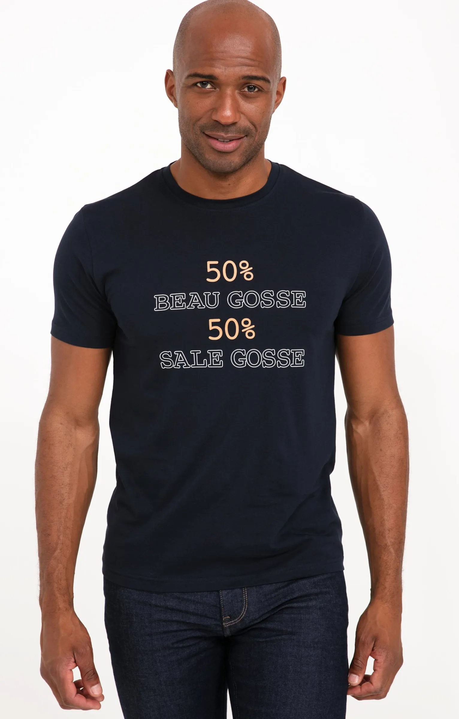 Polos & Tee-shirts<Armand Thiery TS BEAU GOSSE - Marine