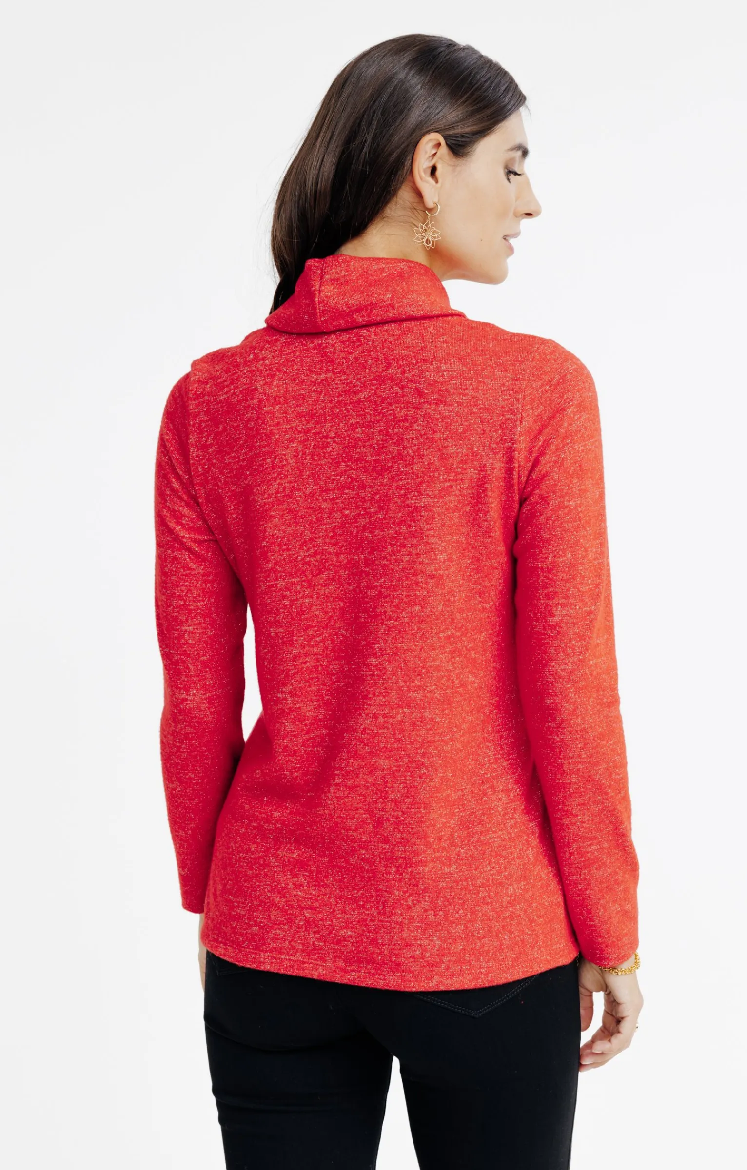 Tee-shirts<Armand Thiery T-SHIRT COL BOULE - Rouge