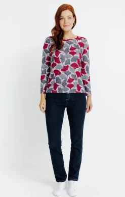 Tee-shirts<Armand Thiery T-SHIRT IMPRIME COL ROND - Grismoyen