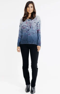 Tee-shirts<Armand Thiery T-SHIRT MANCHES LONGUES COL ROND - Grismoyen