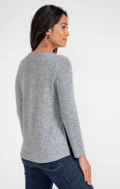 Tee-shirts<Armand Thiery T-SHIRT MANCHES LONGUES COL ROND - Grismoyen