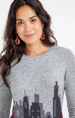 Tee-shirts<Armand Thiery T-SHIRT MANCHES LONGUES COL ROND - Grismoyen