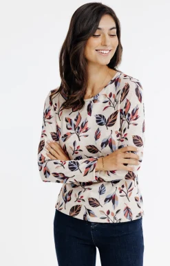 Tee-shirts<Armand Thiery T-SHIRT MANCHES LONGUES COL ROND - Melon