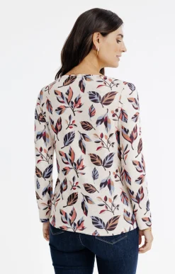 Tee-shirts<Armand Thiery T-SHIRT MANCHES LONGUES COL ROND - Melon