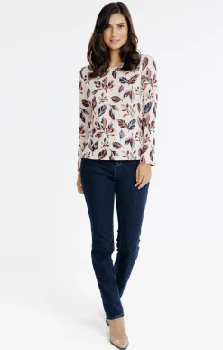 Tee-shirts<Armand Thiery T-SHIRT MANCHES LONGUES COL ROND - Melon