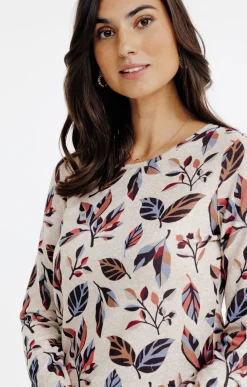 Tee-shirts<Armand Thiery T-SHIRT MANCHES LONGUES COL ROND - Melon