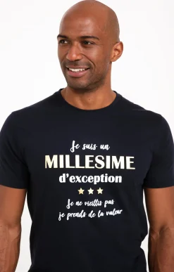 Polos & Tee-shirts<Armand Thiery T-shirt millesime - Marine