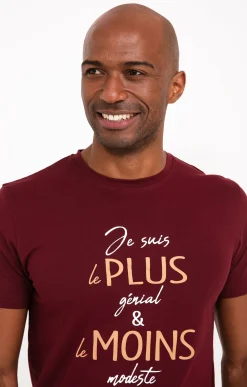 Polos & Tee-shirts<Armand Thiery T-shirt Modeste - Bordeaux