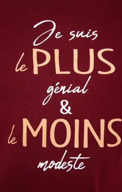 Polos & Tee-shirts<Armand Thiery T-shirt Modeste - Bordeaux