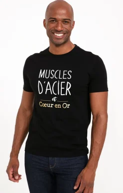 Polos & Tee-shirts<Armand Thiery T-shirt muscle - Noir