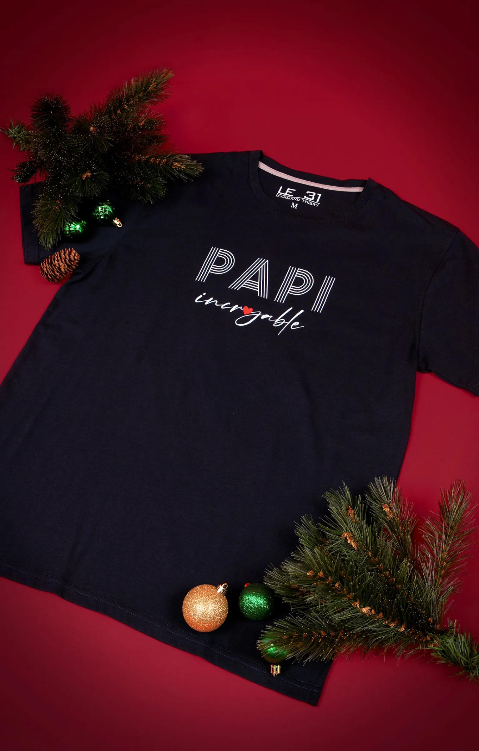 Polos & Tee-shirts<Armand Thiery T-shirt papi - Marine