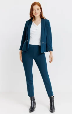 Vestes<Armand Thiery VESTE BLAZER AVEC COL CHÂLE - Pétrole