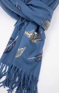 Accessoires<Armand Thiery VOILE CHAUD IMPRIME - Indigo