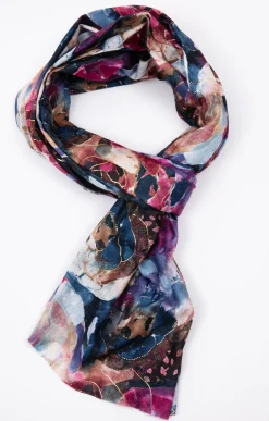 Accessoires<Armand Thiery VOILE CHAUD IMPRIME - Bleu