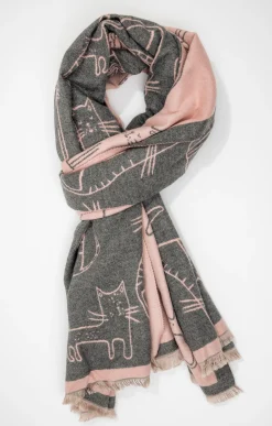Accessoires<Armand Thiery VOILE JACQUARD CHAUD - Rose
