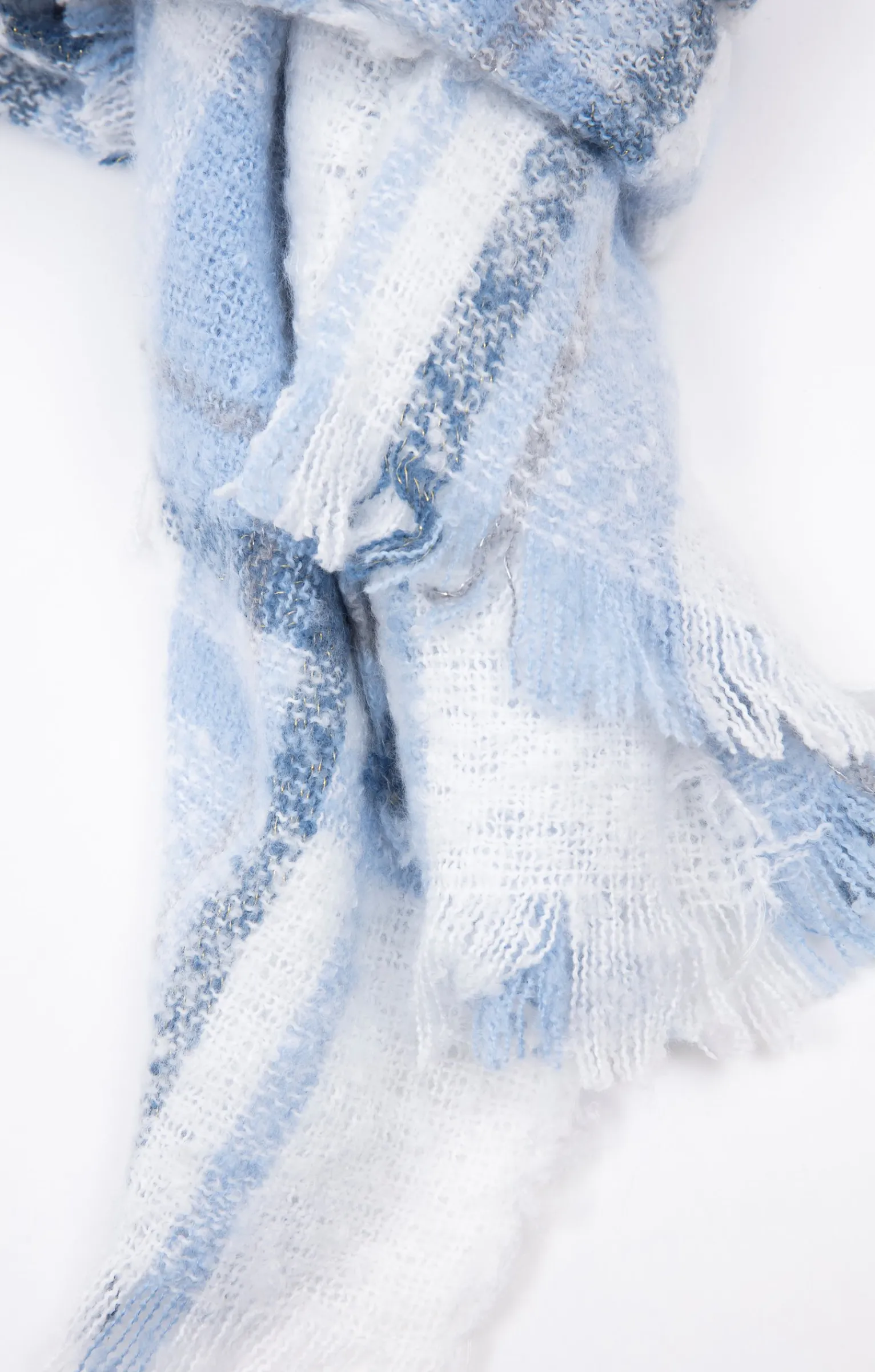 Accessoires<Armand Thiery VOILE JACQUARD CHAUD TISSE - Bleuciel